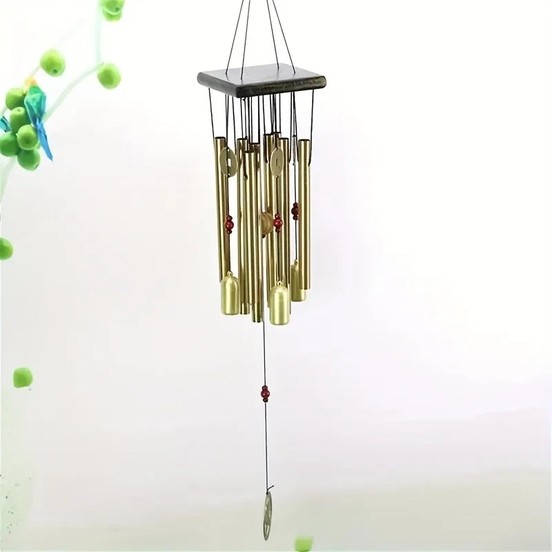 Metal Wind Chimes Outdoor Garden Patio Heavy Duty Waterproof Deep Zpaxo
