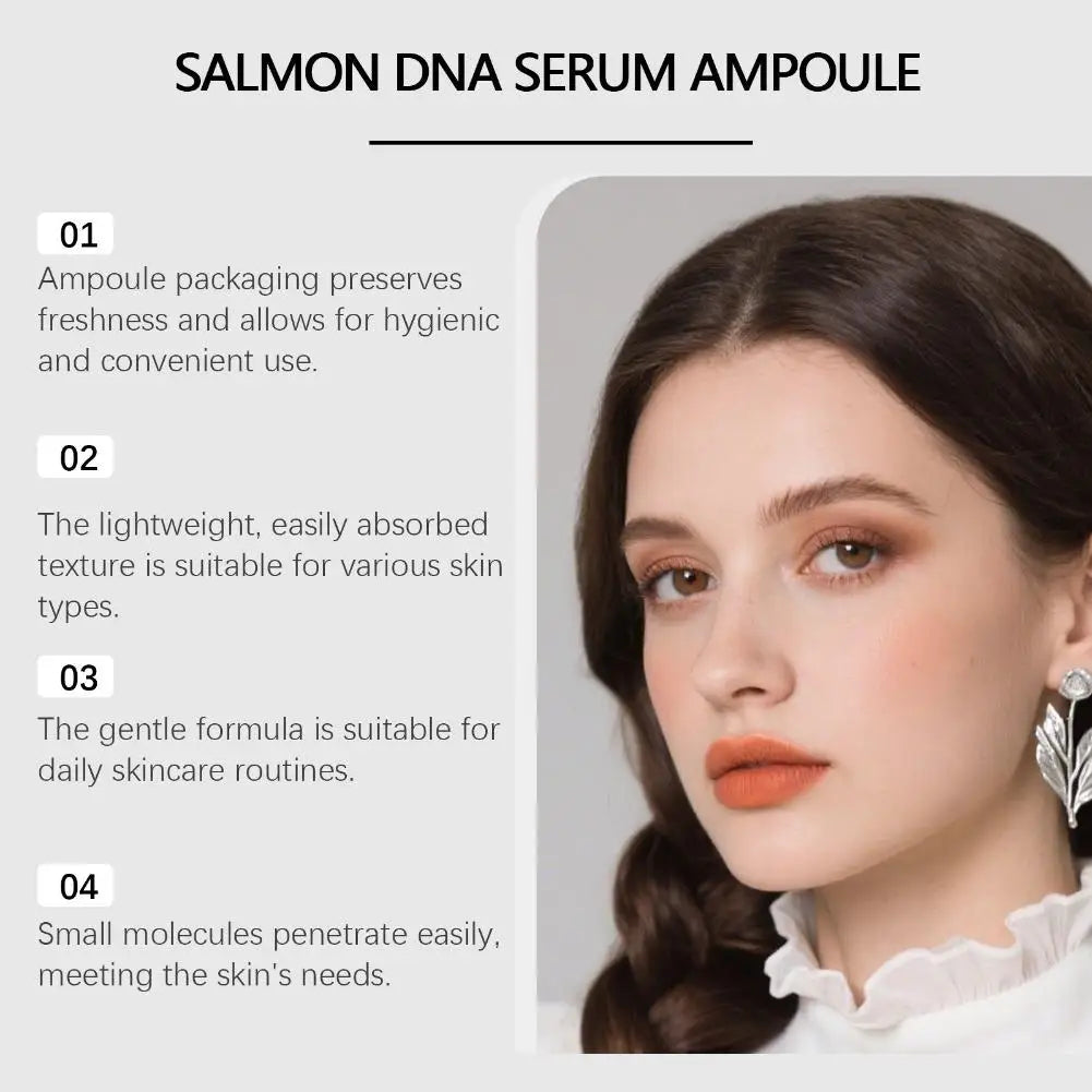 Korean Salmon Ampoule Serum | Peptide Anti-Aging Face Essence Face Serum Zpaxo