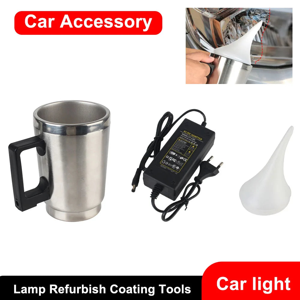 Car Headlight Lens Restoration Polishing Cleaning Tools Motorcycle