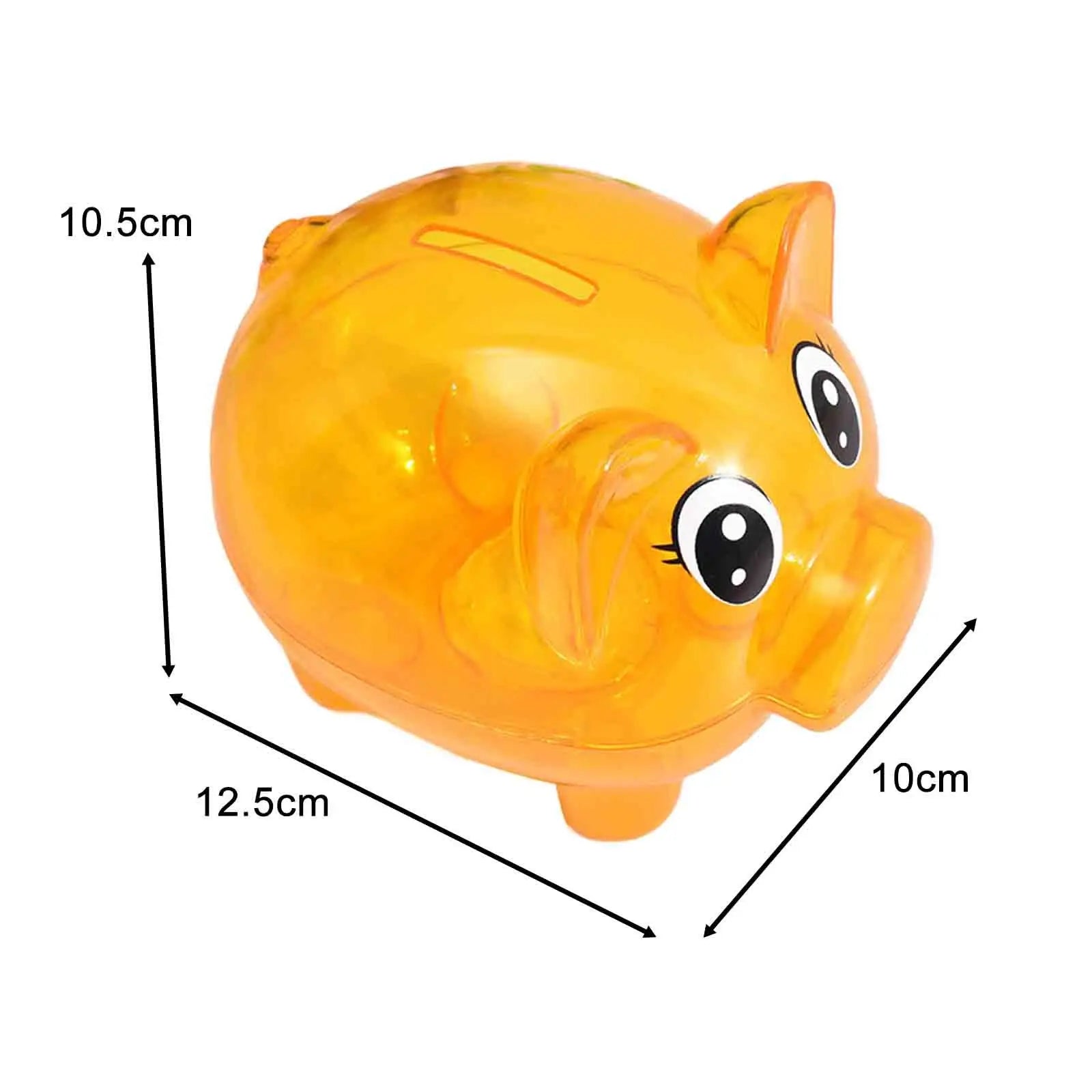 Piggy Bank Decorative Tabletop Ornament Storage Can Festival Gift Money Saving Pot Animal Money Bank Pig Statue for Kids Zpaxo
