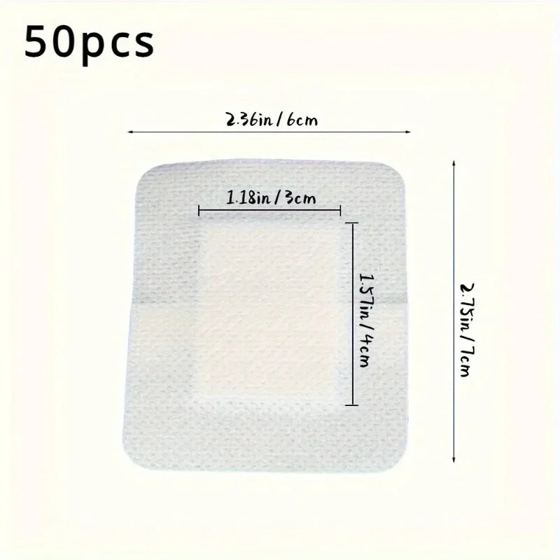 Large Hypoallergenic Wound Dressing Non-woven Medical Adhesive