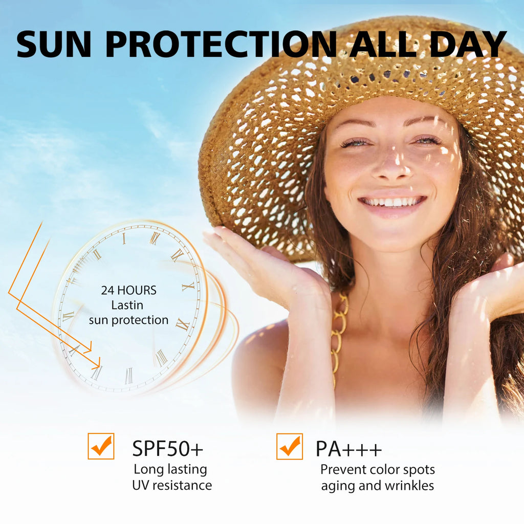 SPF50+ PA Sun Stick Niacinamide Broad Spectrum UVA UVB Protection Matte Non Greasy Evens Tone Instant Shield Portable Sun Stick Zpaxo