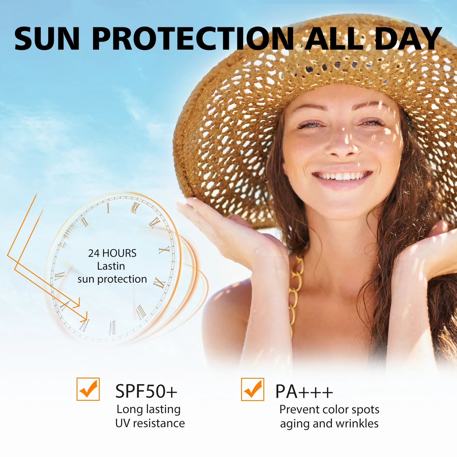 SPF50+ PA Sun Stick Niacinamide Broad Spectrum UVA UVB Protection Matte Non Greasy Evens Tone Instant Shield Portable Sun Stick Zpaxo