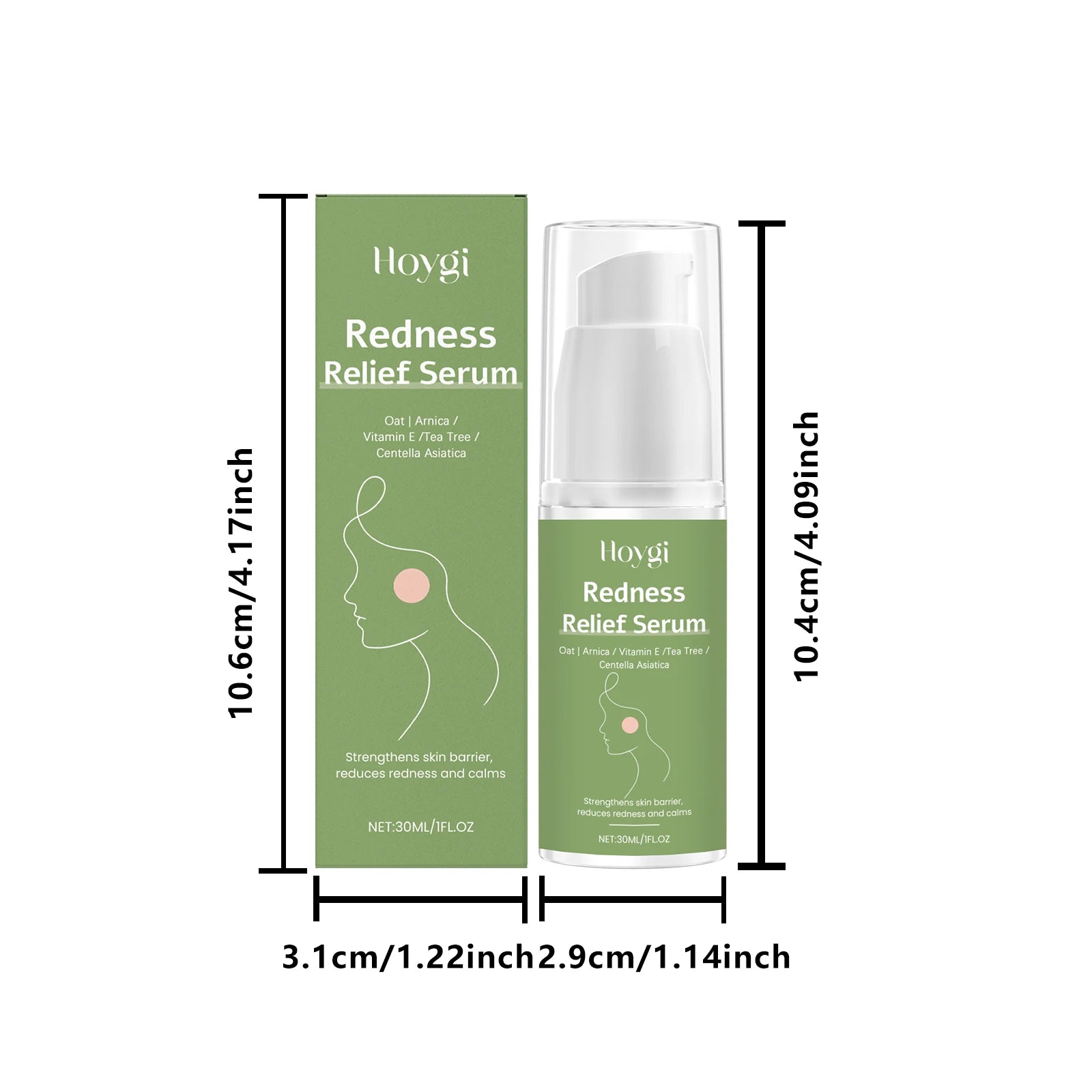 Hoygi Centella Serum – Pore Minimizing, Brightening & Redness Relief Facial Serum Zpaxo