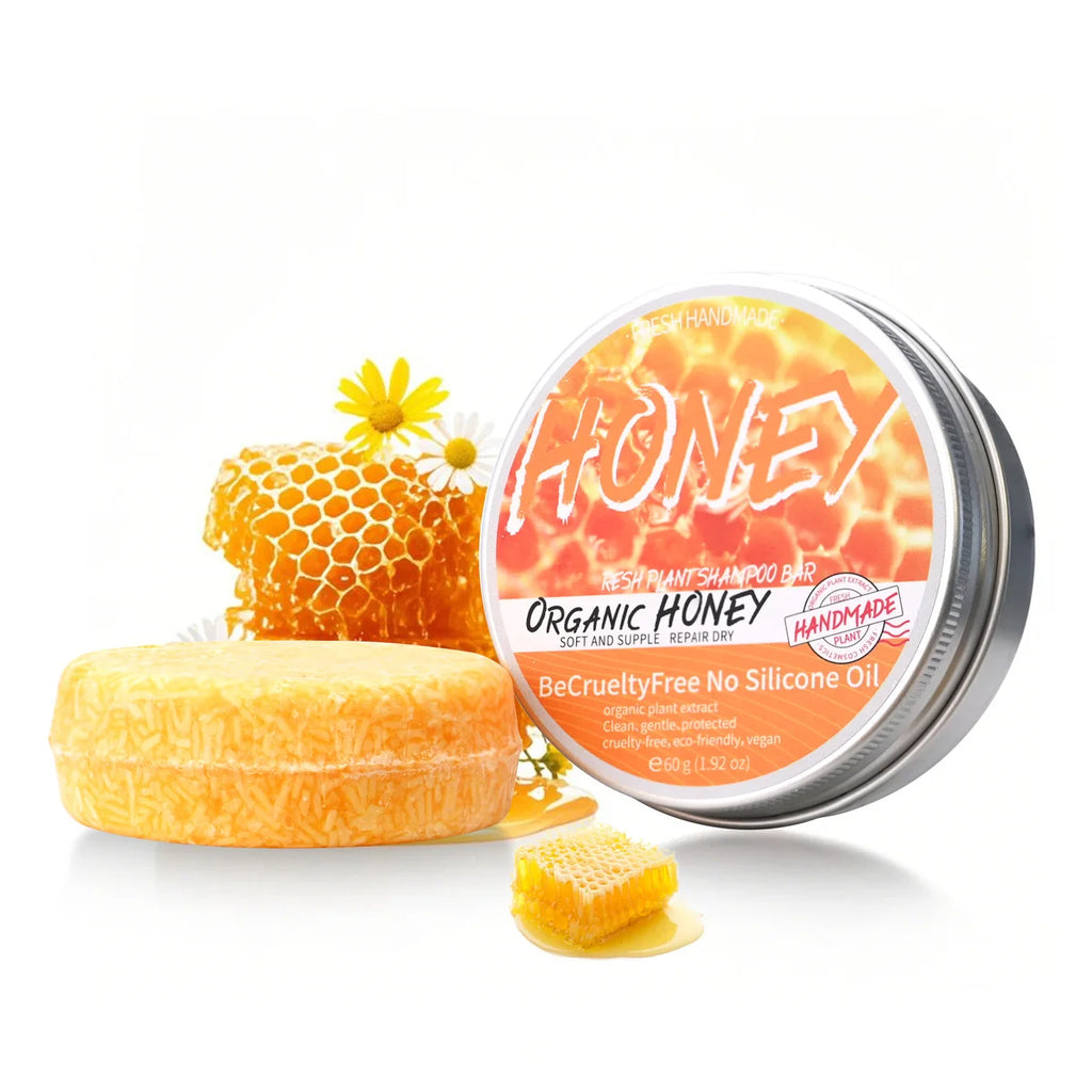 Natural Honey Shampoo Bar – Dandruff & Oil Control Honey Shampoo Bar Zpaxo Default Title