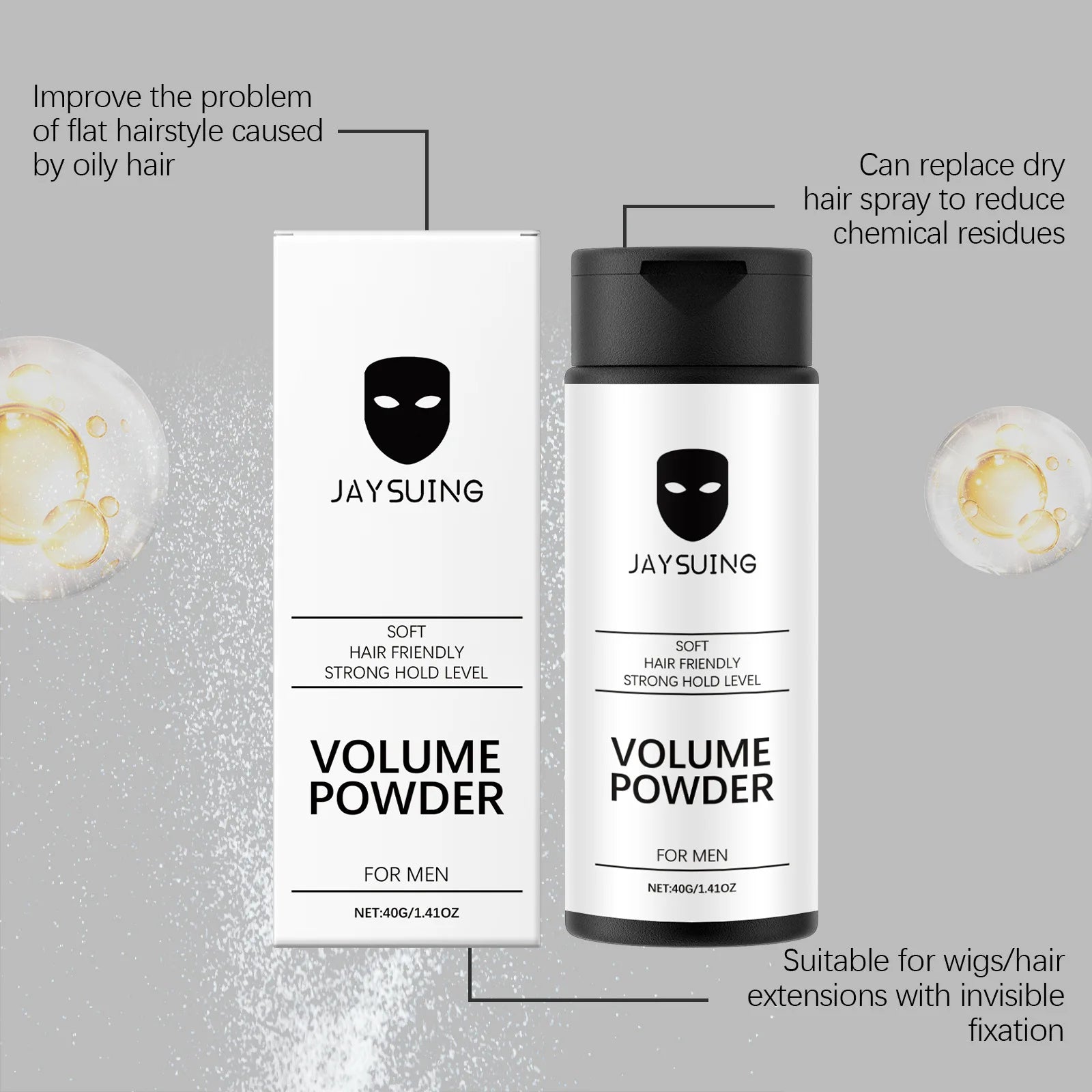 Jaysuing Hair Volume Powder – Instant Root Lift & Texture Hair Volumizing Powder Zpaxo