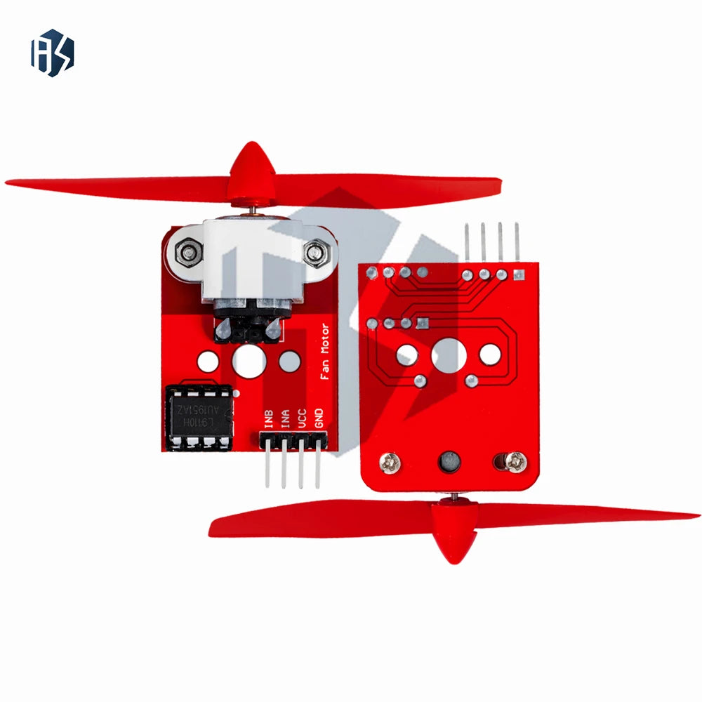 L9110 Fan Driver Module for Arduino, Robot Cooling & DIY Electronics (1-5Pcs) Zpaxo