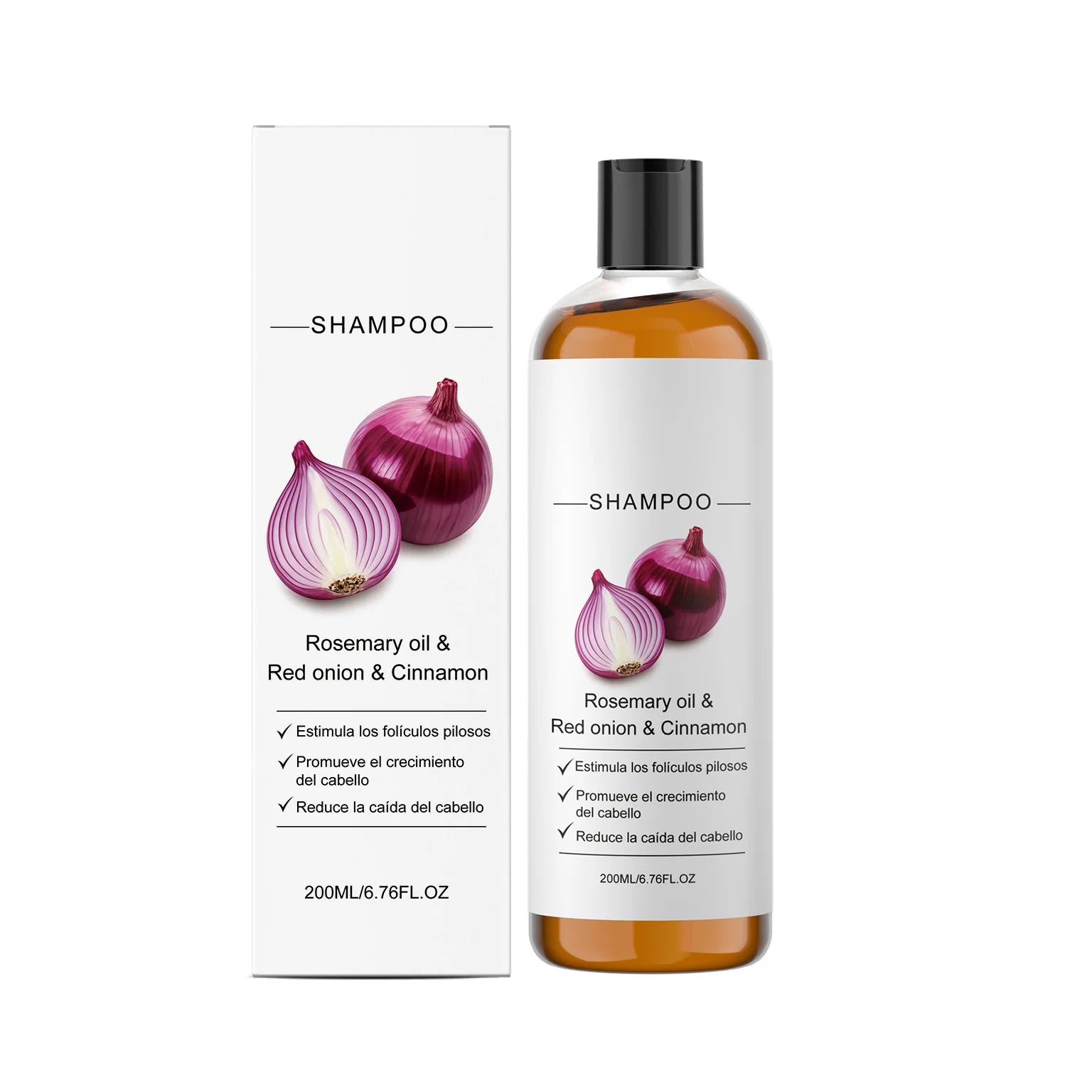 Onion Cassia Shampoo – Strengthen Hair & Repair Damage 200ml Hair Care Shampoo Zpaxo 200ml Boxed