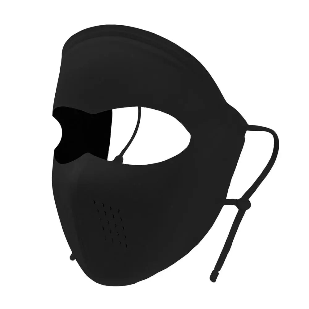 UV Protection Face Mask – Cooling Breathable Sun Shield UV Sun Face Mask Zpaxo Black