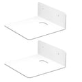 Adhesive Camera Wall Mount Floating Shelf Phone Speaker Router