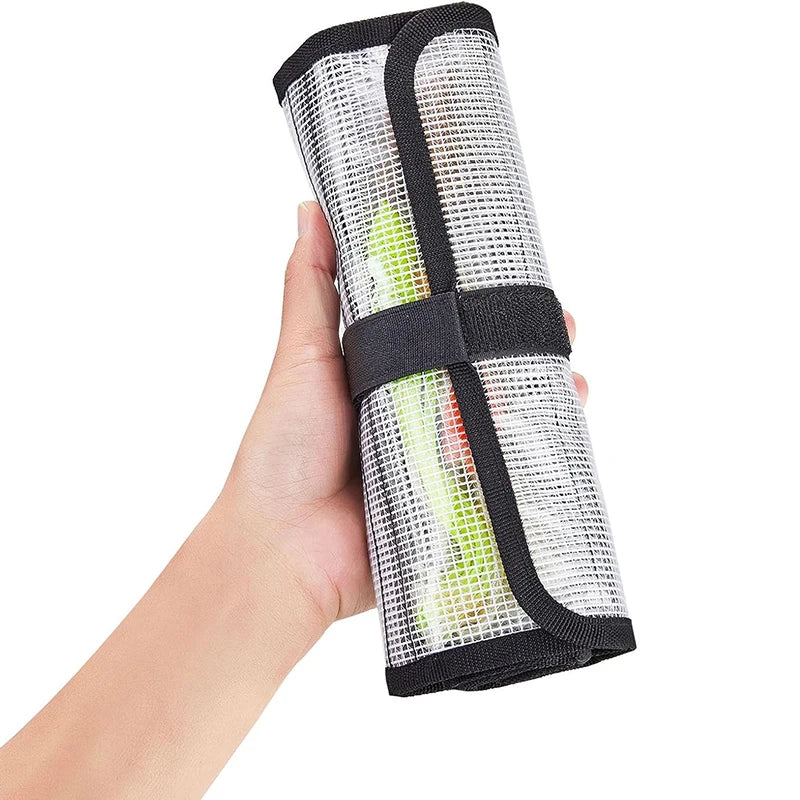 Foldable PVC Bag Fishing Accessories Large Capacity Storage Case Zpaxo