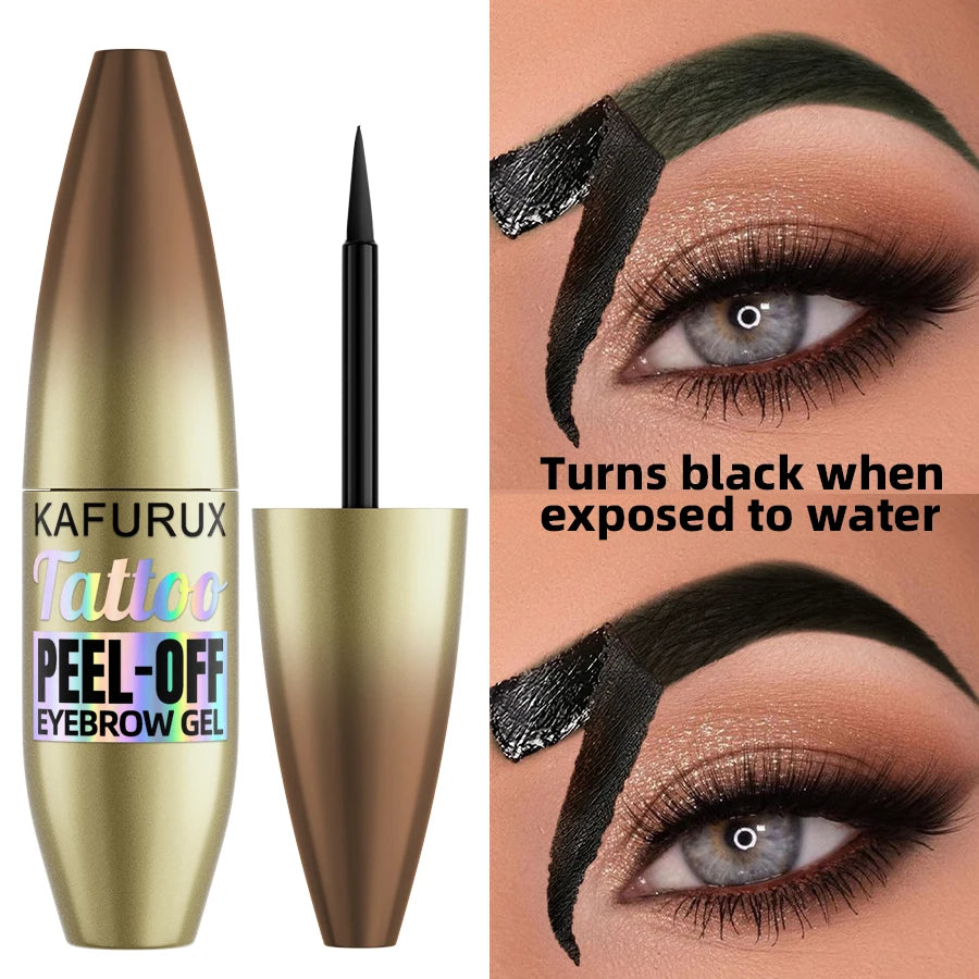 5 Easy Peel Off Eyebrow Gel Cream Types Waterproof Smudge-proof Sweat Zpaxo