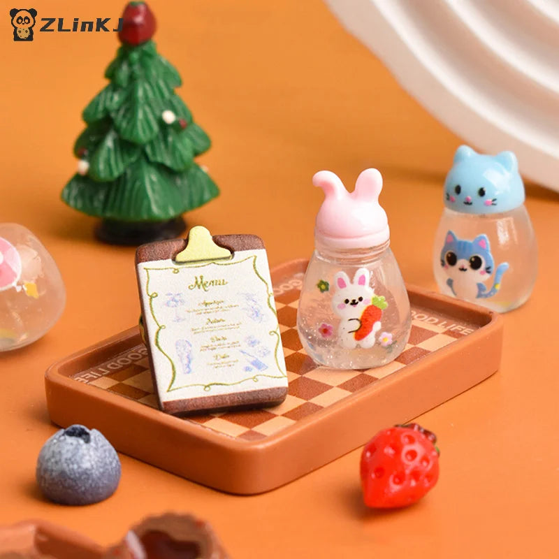 Dollhouse Simulation Cartoon Mini Water Cup Model Home Desktop Zpaxo