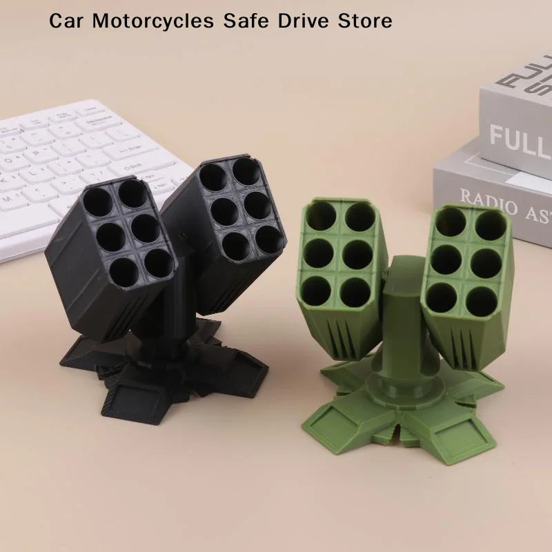 Military-style Anti Aircraft Gun Pen Holder Olive Green