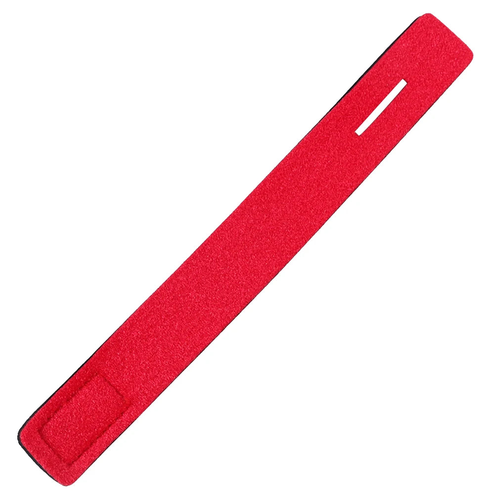 Fishing Rod Tie Holder Adjustable Fit Fastener Ties Accessory Zpaxo Red
