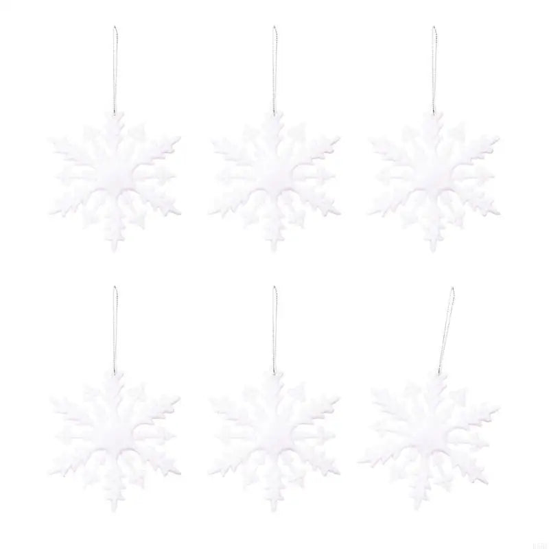 6 Dynamic Christmas Ornamentation Permanent PVC Suspended Decorations