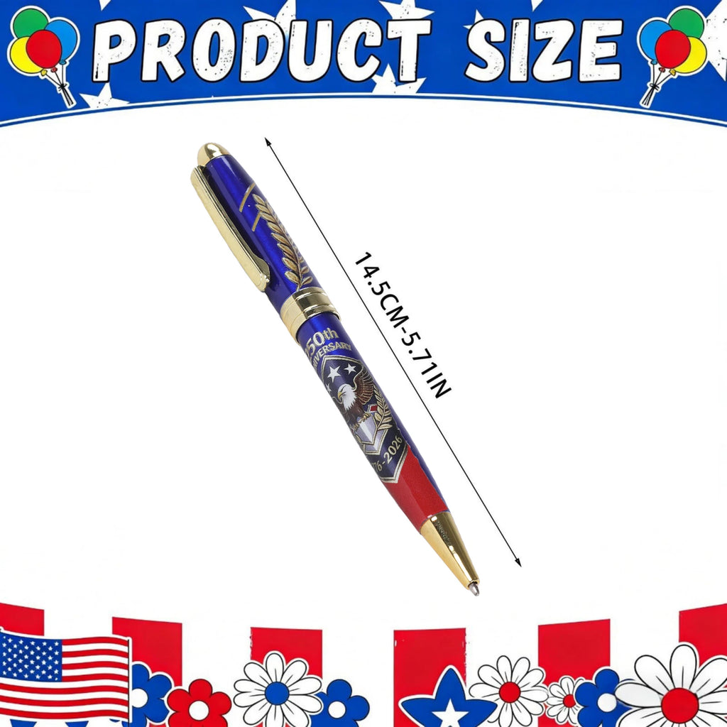 250th Anniversary Commemorative Ballpoint Pen Box Patriotic Engraved