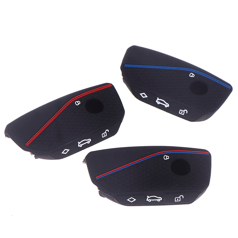 Silicone BMW Key Cover – i7 X7 iX X1 XM M3 7 Series Fob Shell