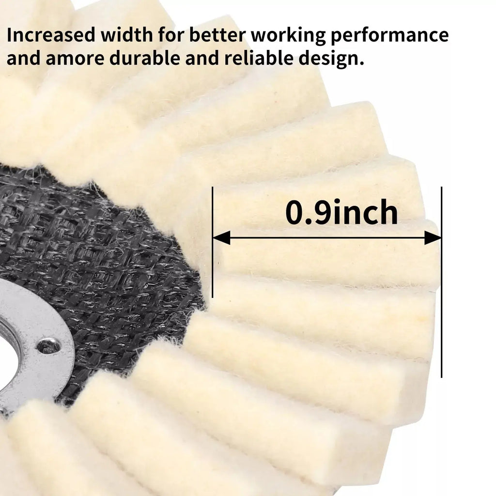 Wool Polishing Wheels Buffing Pads Angle Grinder Accessories Grinding