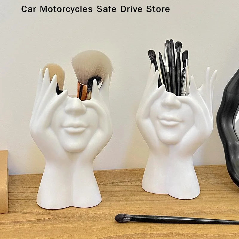 Nordic Vinyl Figure Storage Holders Creative Human Body Art Styling