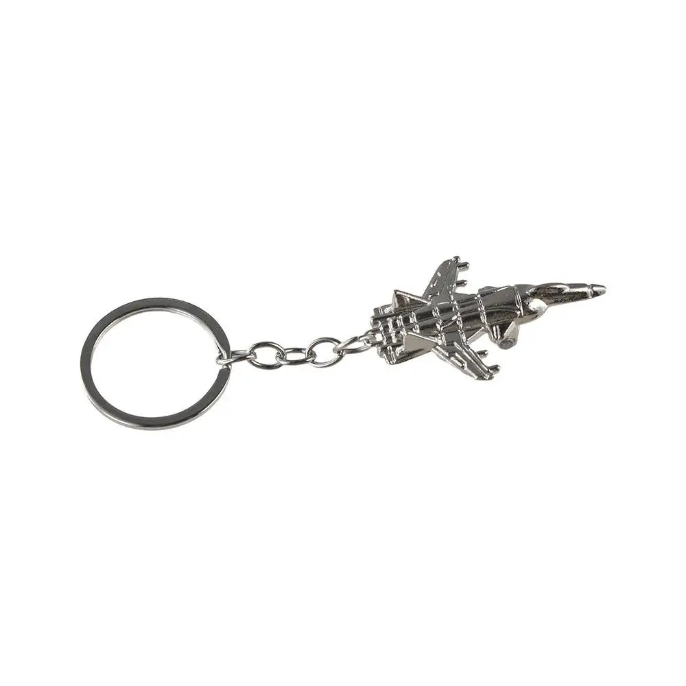 Keychains Gift 3D Aircraft Key Chain Metal Airplane Car Key Ring Classic Fashion Battleplane Keyring Men Zpaxo