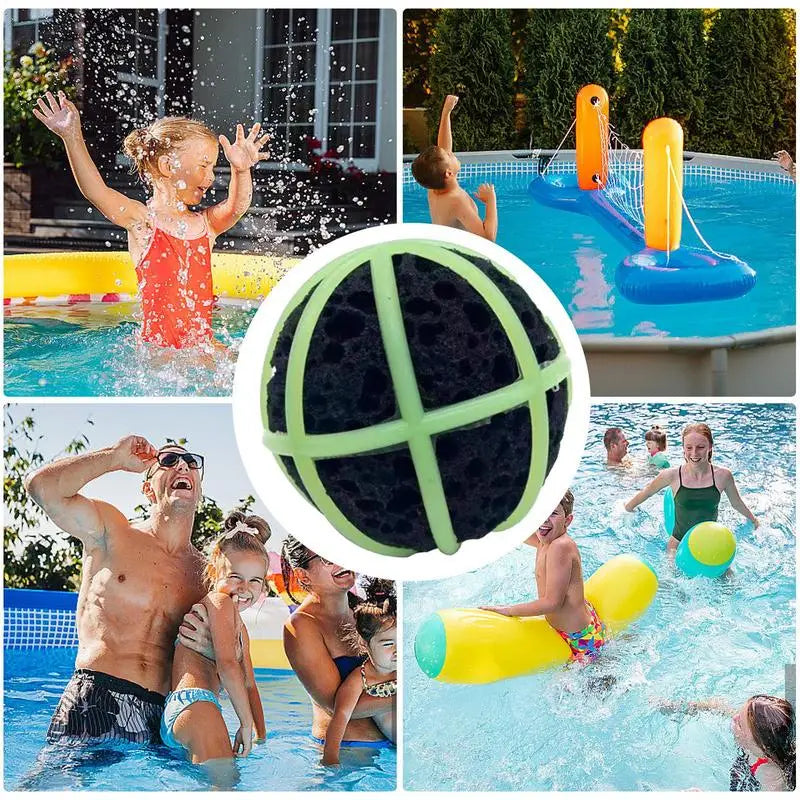 Water Balls For Kids Reusable Water Balls Reusable Quick-Filling Water Toys For Outdoor Beach Birthday Party Backyard Games Zpaxo