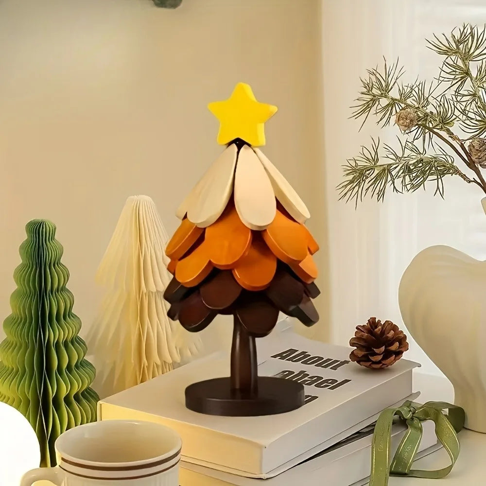 Creative Tree Coasters Foldable Tree-shaped Table Mats Stand