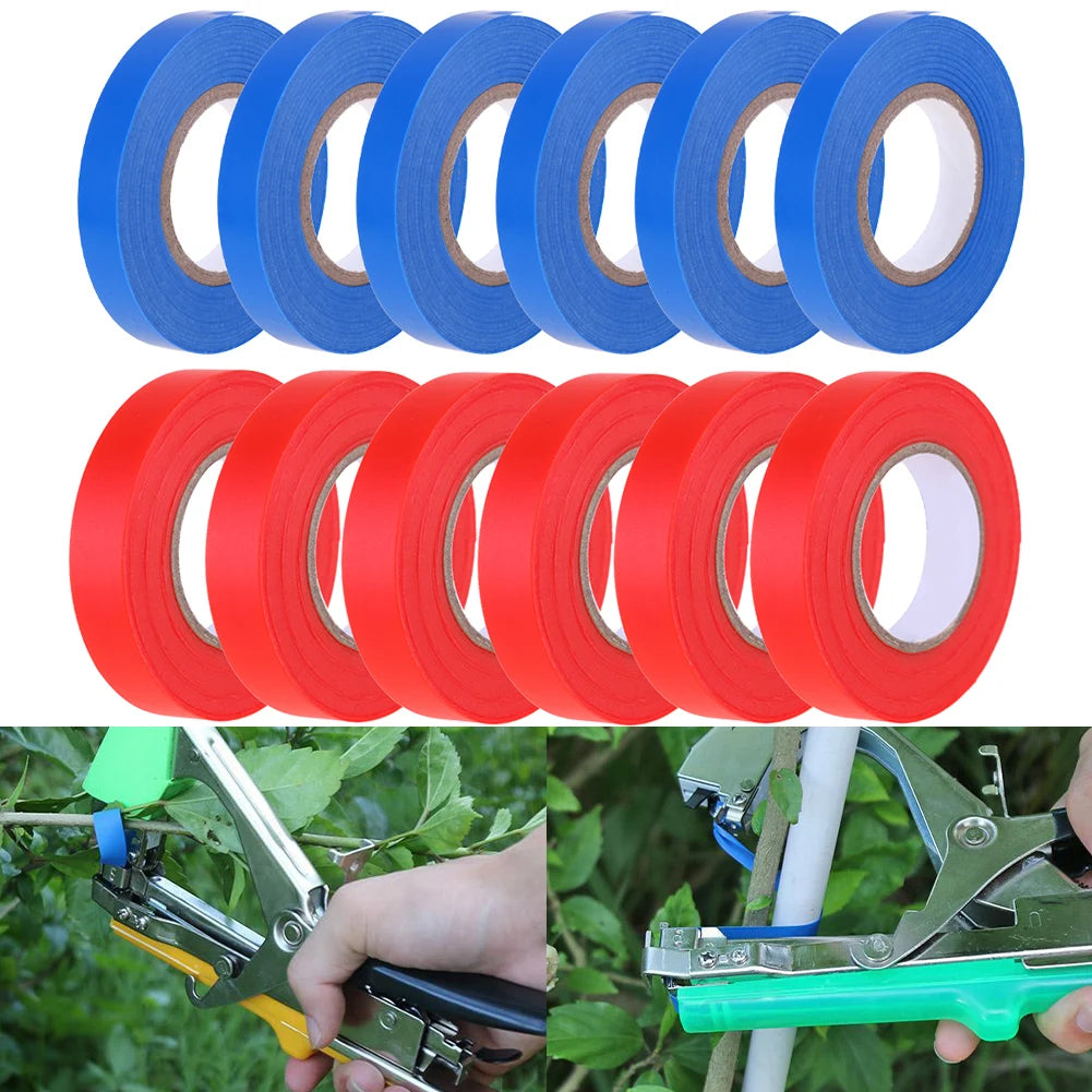 12 Plant Branch Tie Tape 1 Box Staple Tying Binding Machine Tool