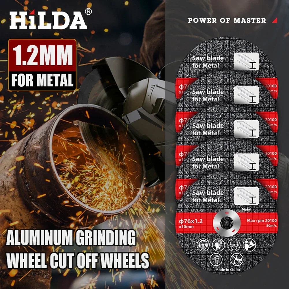 1/10PCS 76mm Metal Cutting Discs Wear Resistance Cut Off Circle Wheels Blades Cutting Wheels Angle Grinder Accessories Zpaxo