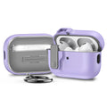 Luxury Earphone Protective Case For AirPods Pro/Pro 2 Shockproof Headphones Case With Hook For Apple Airpods 3th 4th Generation Zpaxo Purple for Airpods Pro 2