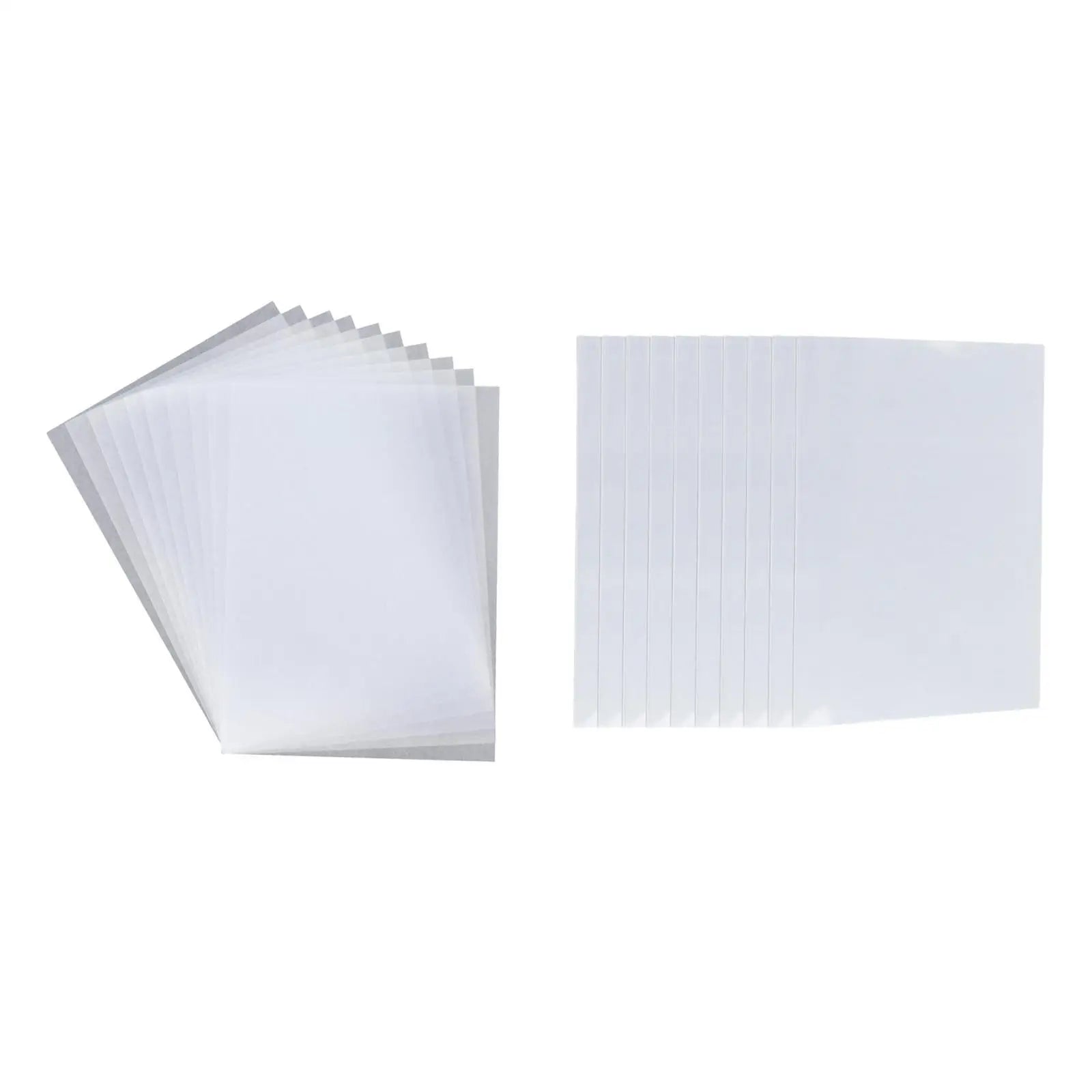 10Pcs Heat Shrink Plastic Sheets 0.3mm Thickness Multipurpose for Pendants, Earrings DIY Accessories Lightweight 5.7x7.8inch Zpaxo