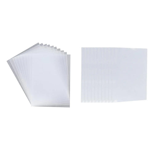 10Pcs Heat Shrink Plastic Sheets 0.3mm Thickness Multipurpose for Pendants, Earrings DIY Accessories Lightweight 5.7x7.8inch Zpaxo