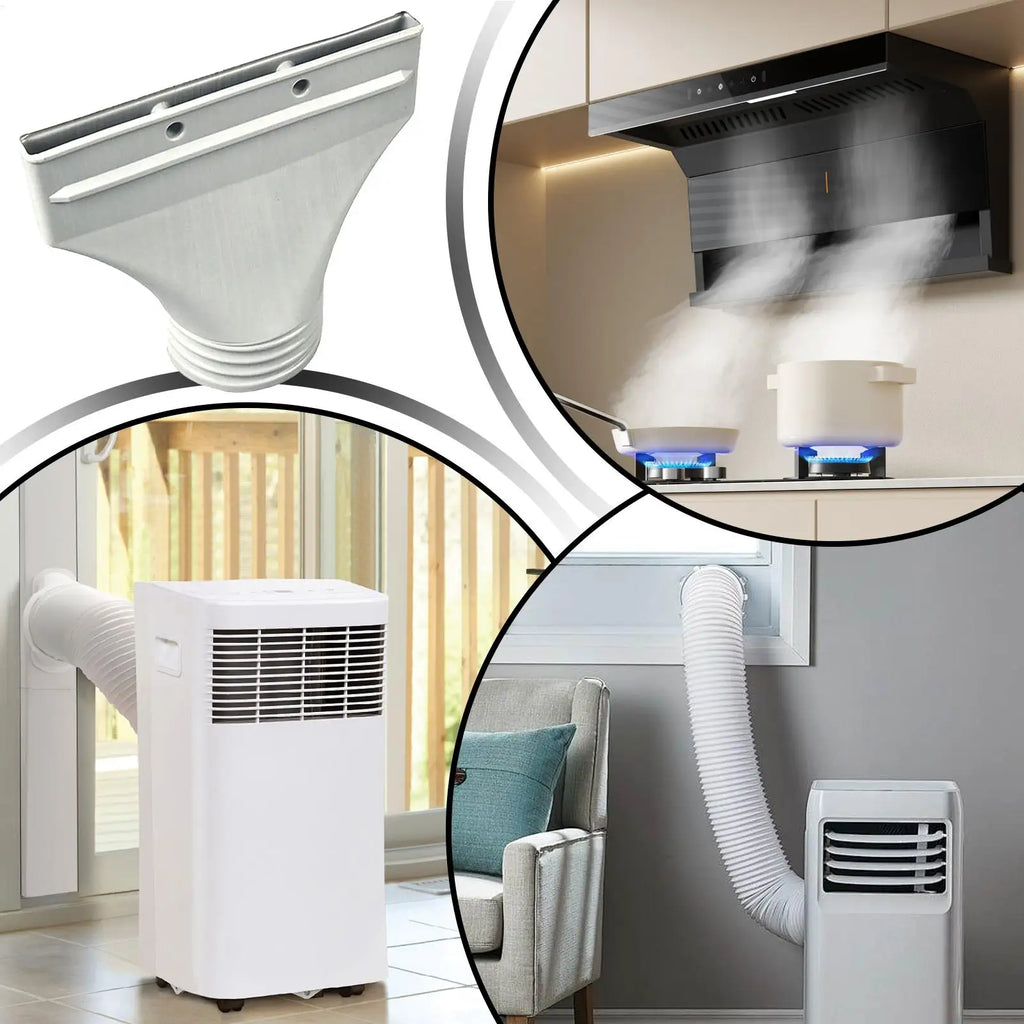 Portable Ac Hose Coupler Air Conditioner Adapter Seal Tube Connection