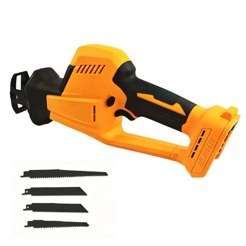 Electric Brushless Reciprocating Saw Cordless Handheld Tree Cutting