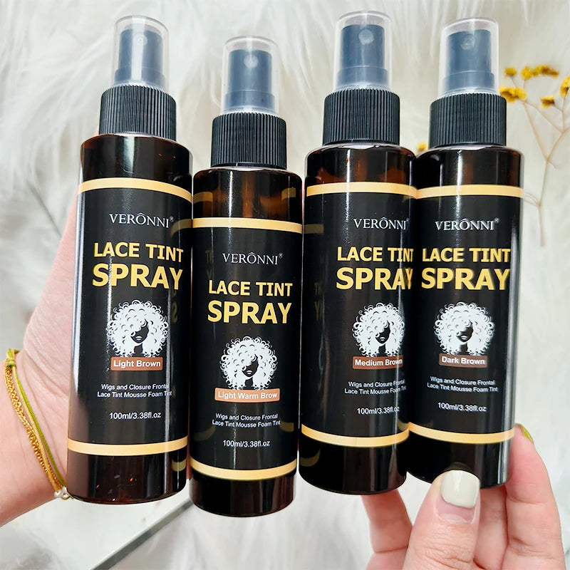 100ml Lace Melting Spray And Holding Spray,Wig Melting Spray Strong Natural Forming Hold Dyed wig care spray For Lace Wigs Zpaxo