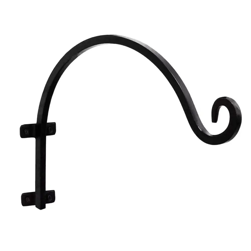 Plant Pot Hanger Heavy Duty Square Steel Wall Mount Flower Hook