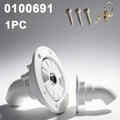 Round Gravity Water Inlet with Lock for RV Camper Boat