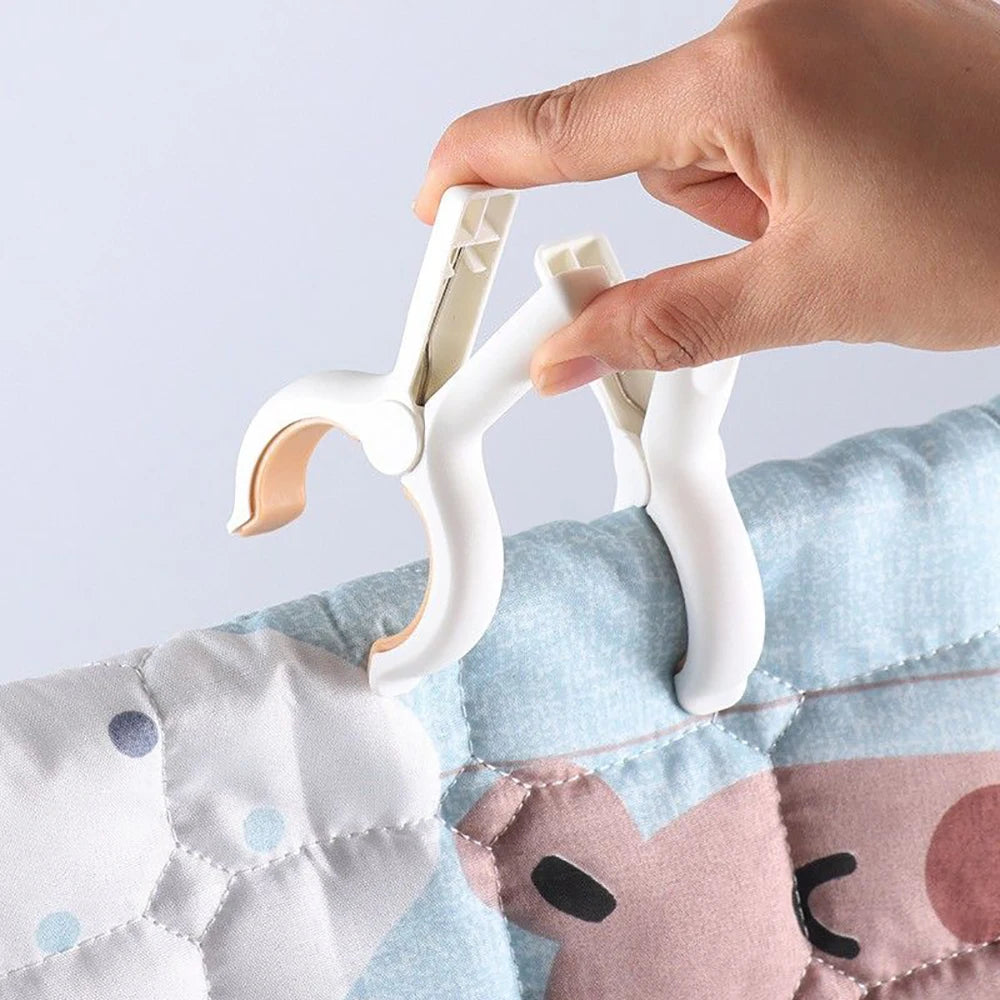 Beach Towel Clips Plastic Clothes Pins Strong Anti-rust Springs Heavy