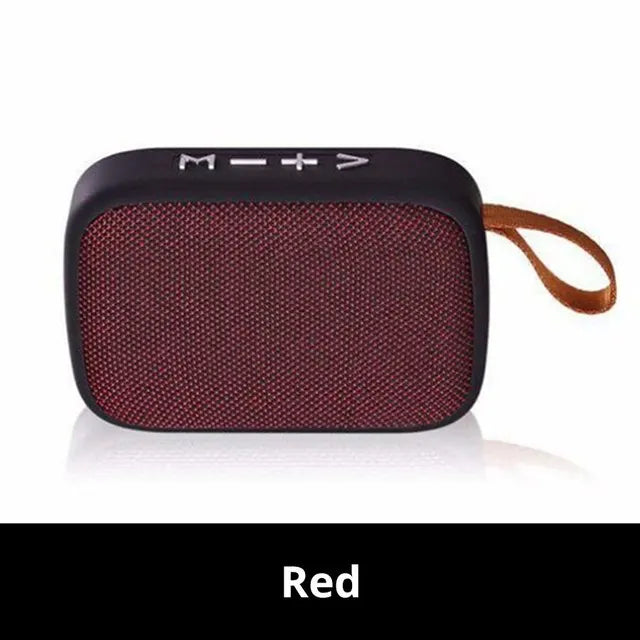 Portable Speakers Outdoor Bluetooth 5 0 Mini Oxford Loudspeaker Zpaxo Red