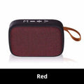 Portable Speakers Outdoor Bluetooth 5 0 Mini Oxford Loudspeaker Zpaxo red
