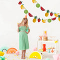 Handmade Fruit Shape Party Banner Kit Summer Theme Decoration for Birthday Wedding Baby Shower Photo Prop Festive Home Zpaxo Default Title