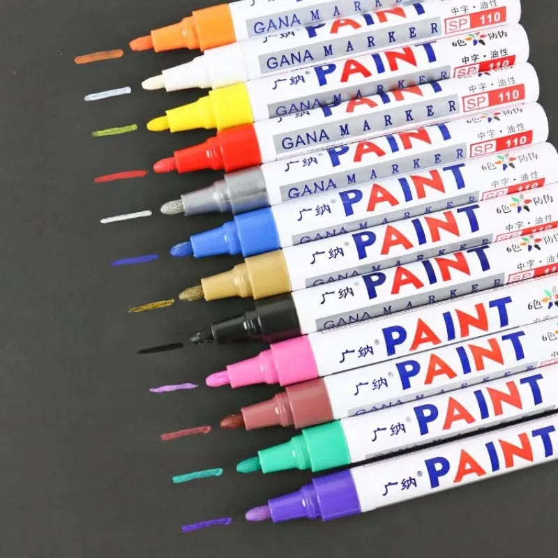 Waterproof Permanent Tire Paint Marker Pen – Car, Bike & Metal