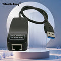USB 3.0 USB Rj45 Lan Ethernet Adapter Network Card for Macbook for Windows 10 Laptop PC RJ45 Lan Ethernet Adapter Zpaxo Default Title