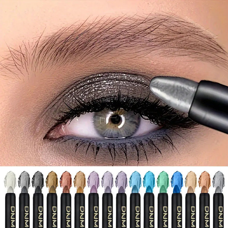 16 Colors Pearlescent Eyeliner Glitter Waterproof Long-lasting Eye