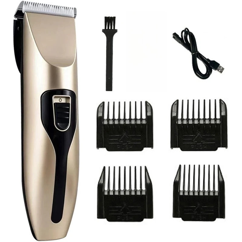Dog Hair Clippers Electrical Pet Clipper Grooming Trimmer Cat Rabbit Zpaxo Gold A