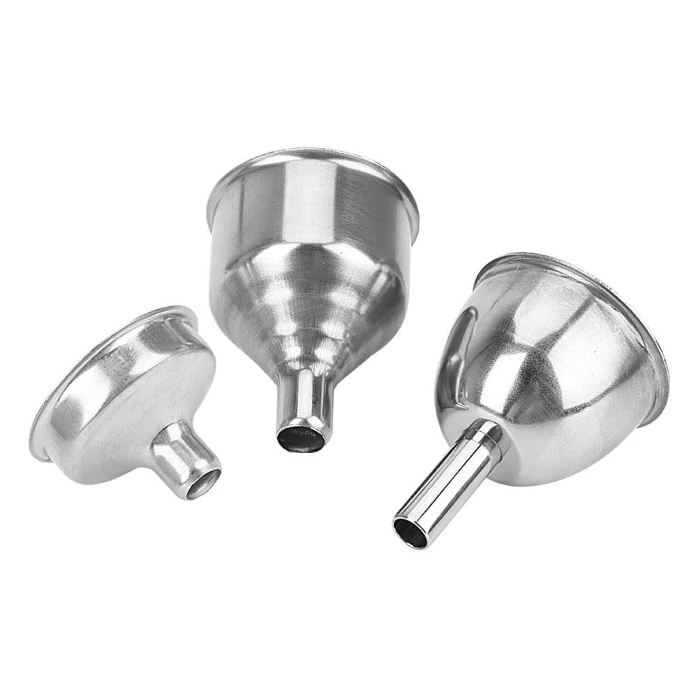 Mini Stainless Steel Bar Wine Flask Funnel Filling Hip Narrow-mouth