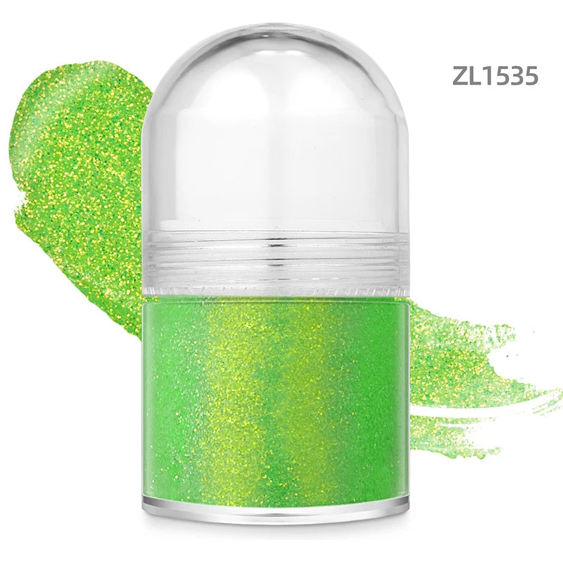 Rolling Sequin Face Body Glitter Gel Lasting Shine Sparkling Sequins Glitter Gel for Carnival Parties Festival and Stage Makeup Zpaxo 35
