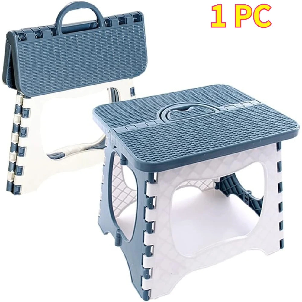 Foldable Step Stool – 300 lb Capacity, Anti-Slip Reinforced