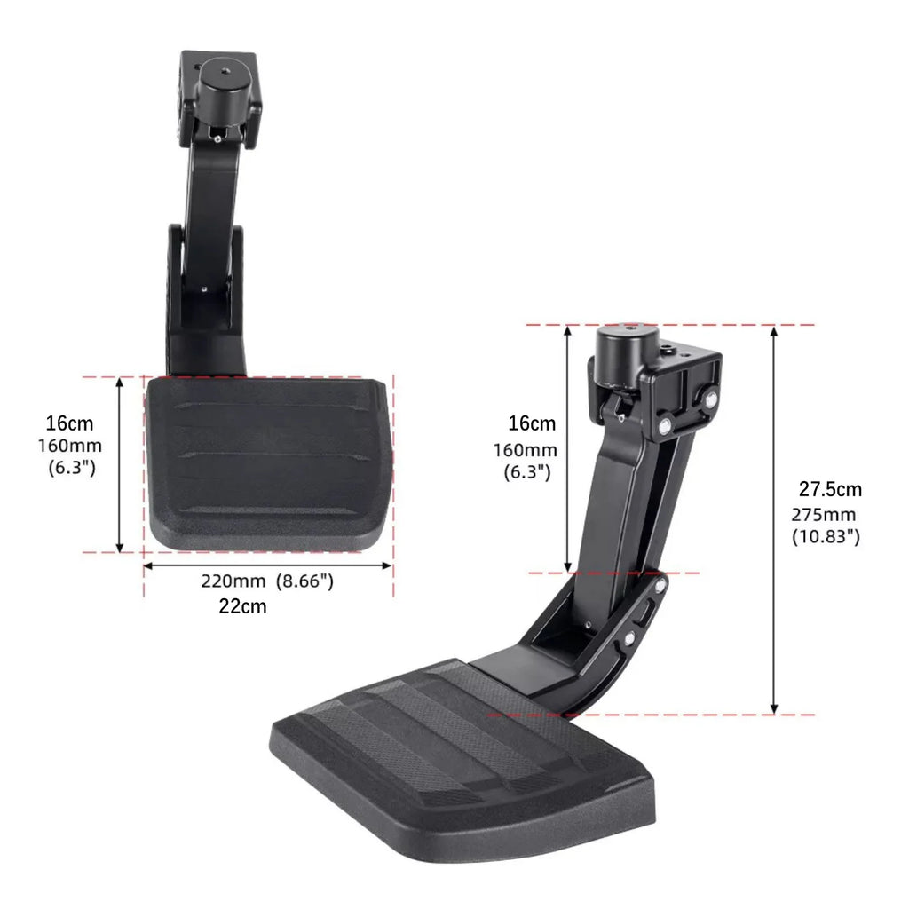 PT392-35920 Retractable Back Rear Bumper Foot Step Off Road Pedal