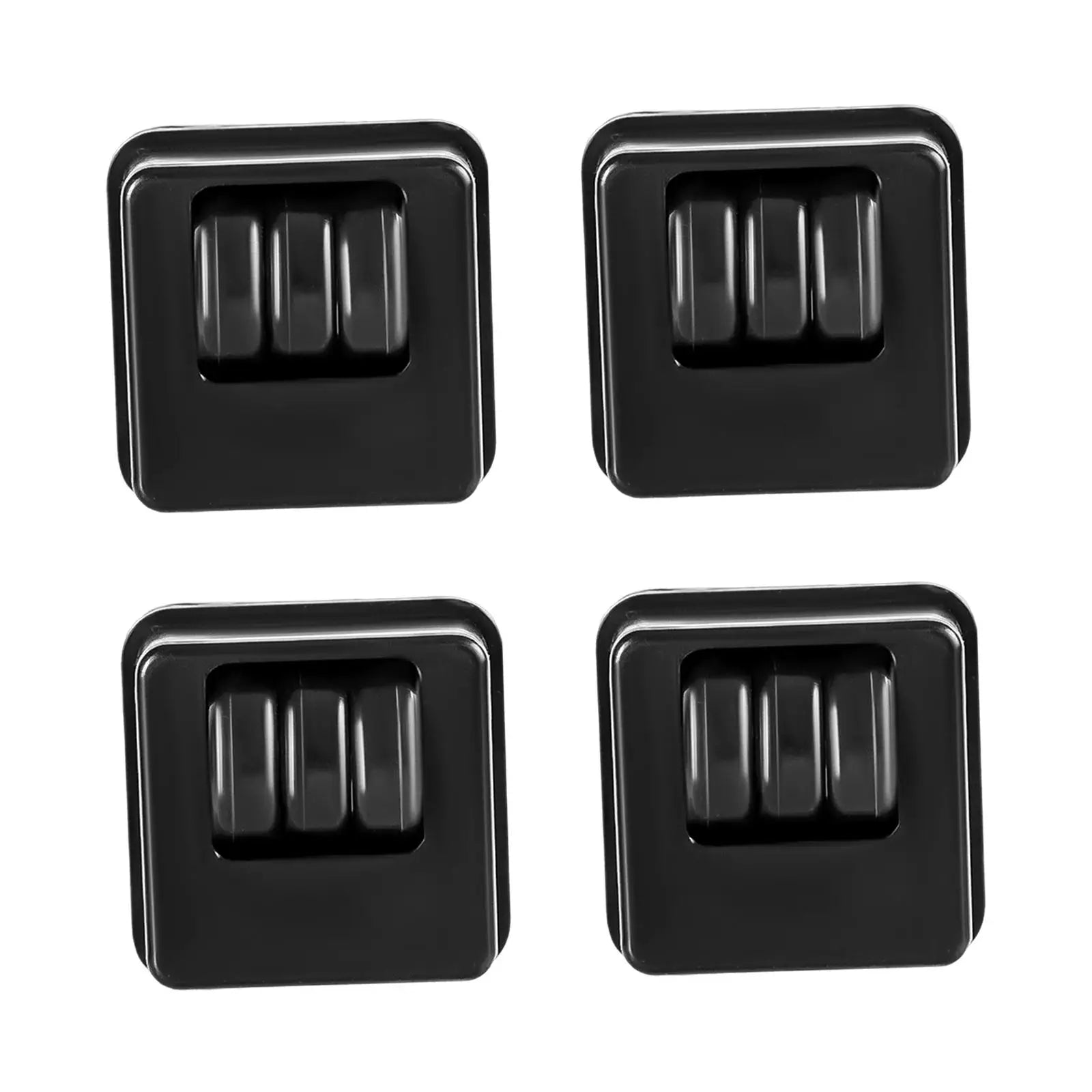 4x Furniture Caster Wheels, Swivel Casters, Furniture Caster Set ,Swivel Wheels for Cart Zpaxo Black